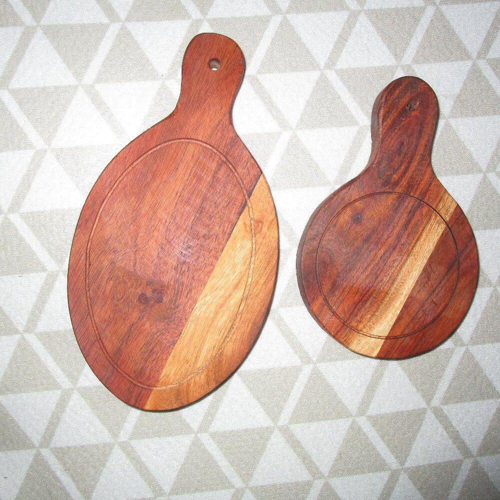 Crofton Small Wooden Serving Set of 2